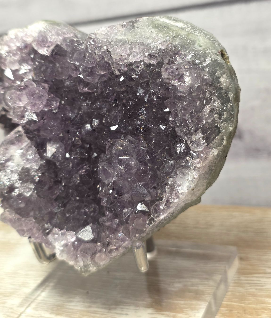 Minerali & Pietre curative: Amethyst Herz 368g – Nuovo e nell'imballaggio originale da Matzingen venduto da Shay_Crystalz 2
