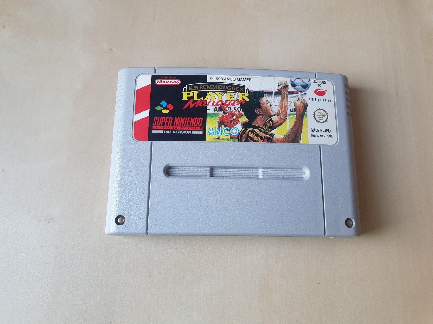 Nintendo Giochi: K.H. Rummenigges Player Manager – Usato da Stansstad venduto da collectorsshop