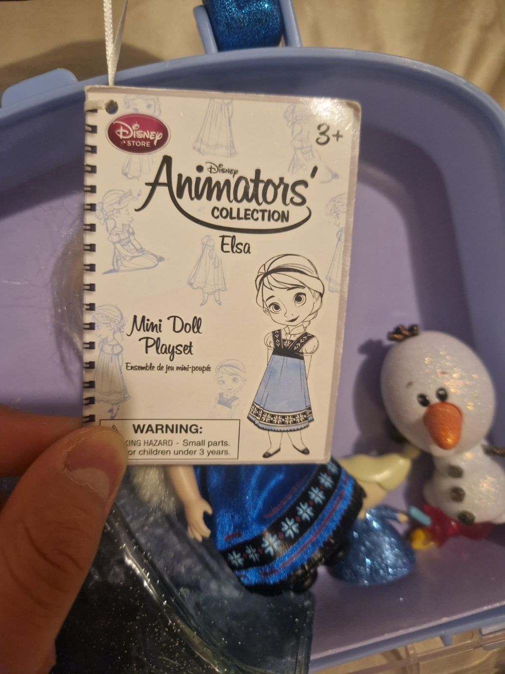 Disney Bambole: Verhandelbar Elsa Mini Playset - Disney Animator Collection – Nuovo e nell'imballaggio originale da Romont FR venduto da Joe_xkh9 2