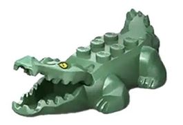 LEGO Minifigur Tiere Krokodil
