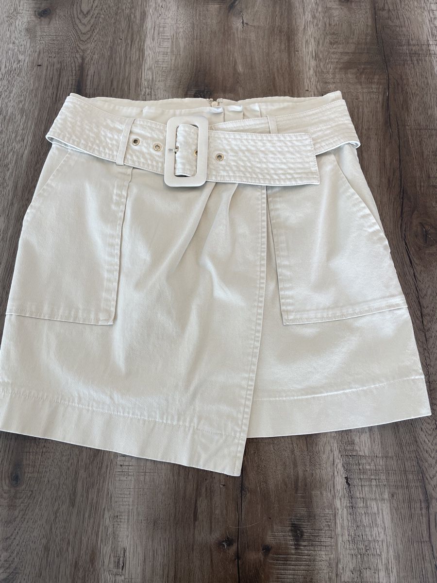 Morgan Gonne: Jupe Morgan taille 40 beige avec ceinture – Nuovo (secondo la descrizione) da Yverdon-les-Bains venduto da mar_hg5t 2