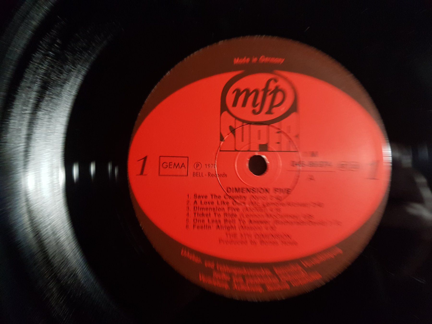 Dischi in vinile: LP: The 5th Dimension – Dimension Five - 1970 – Usato da Walterswil BE venduto da Lonitti 1