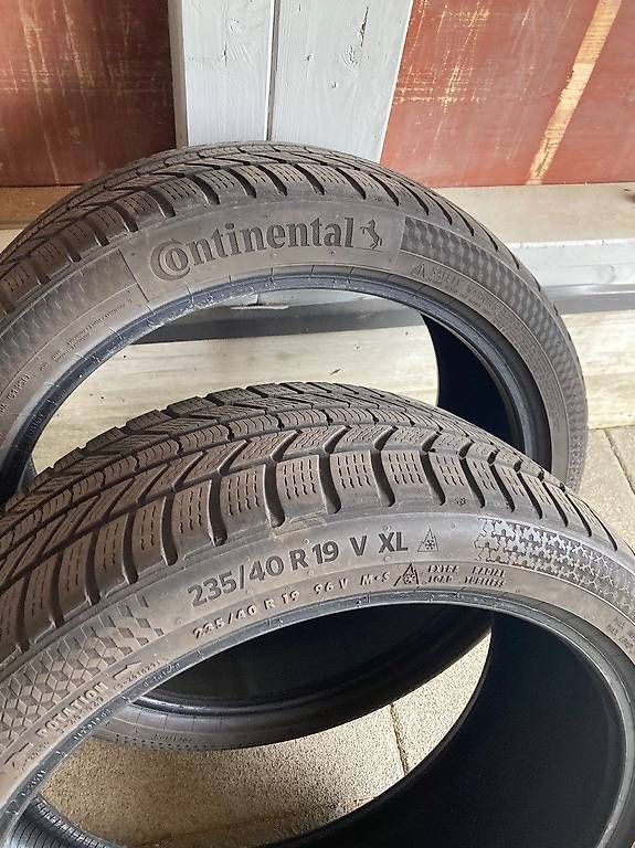 Pneus & Kompletträder: Continental 235/40R19 96 V XL – Gebraucht aus Geneveys-Coffrane von jeannot2008