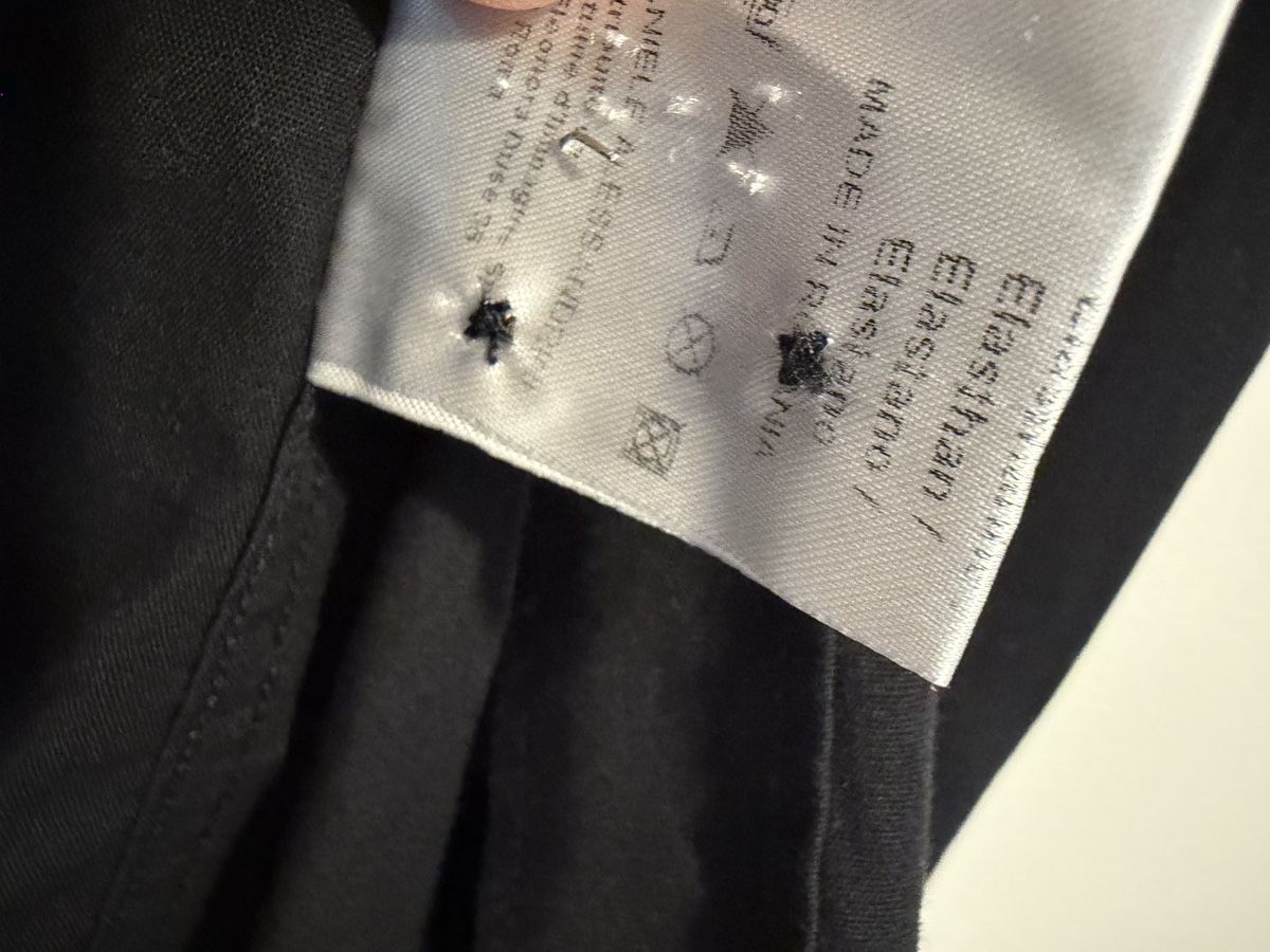Camicie: Camicia uomo GREY DANIELE ALESSANDRINI taglia 41 nera – Usato da Lugano venduto da can_xdd8 7