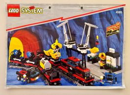 Lego 4565 Freight and Crane Railway 9V Eisenbahn Anleitung