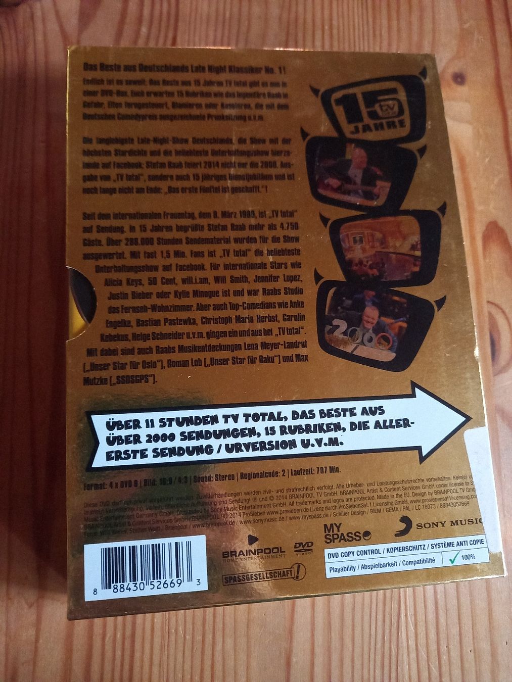 Tutti i DVDs: 15 Jahre TV Total DVD Set – Usato da Langenthal venduto da noa_9wcy 1