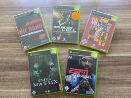 Xbox Spiele Konvolut 5 Stk. neuwertig