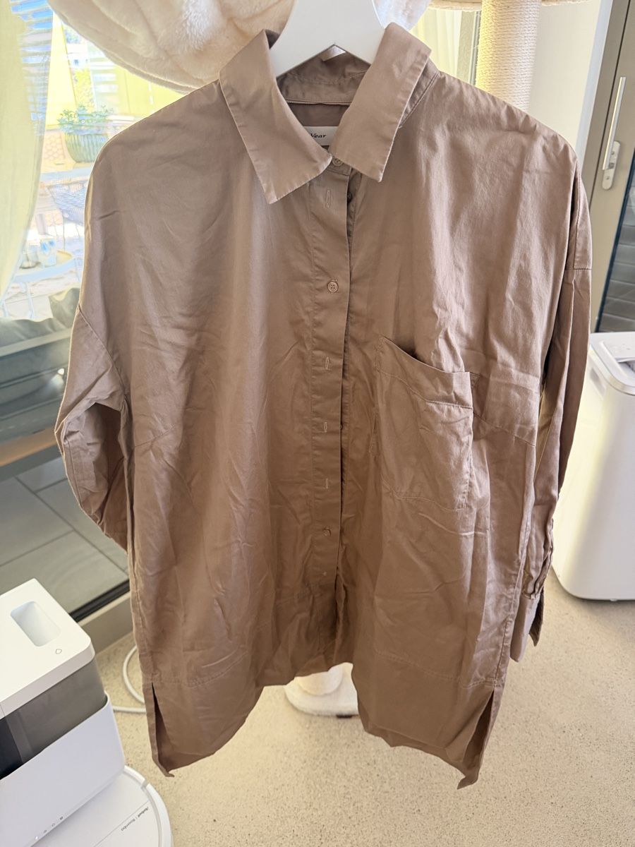 Blusen: Hemdbluse InWear beige Gr 40 – Gebraucht aus Endingen von BuffyCreamy