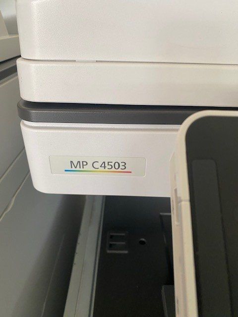 Fotokopierer: Infotec Ricoh Farbkopierer MP C4503 – Gebraucht aus Wängi von Bmo 1