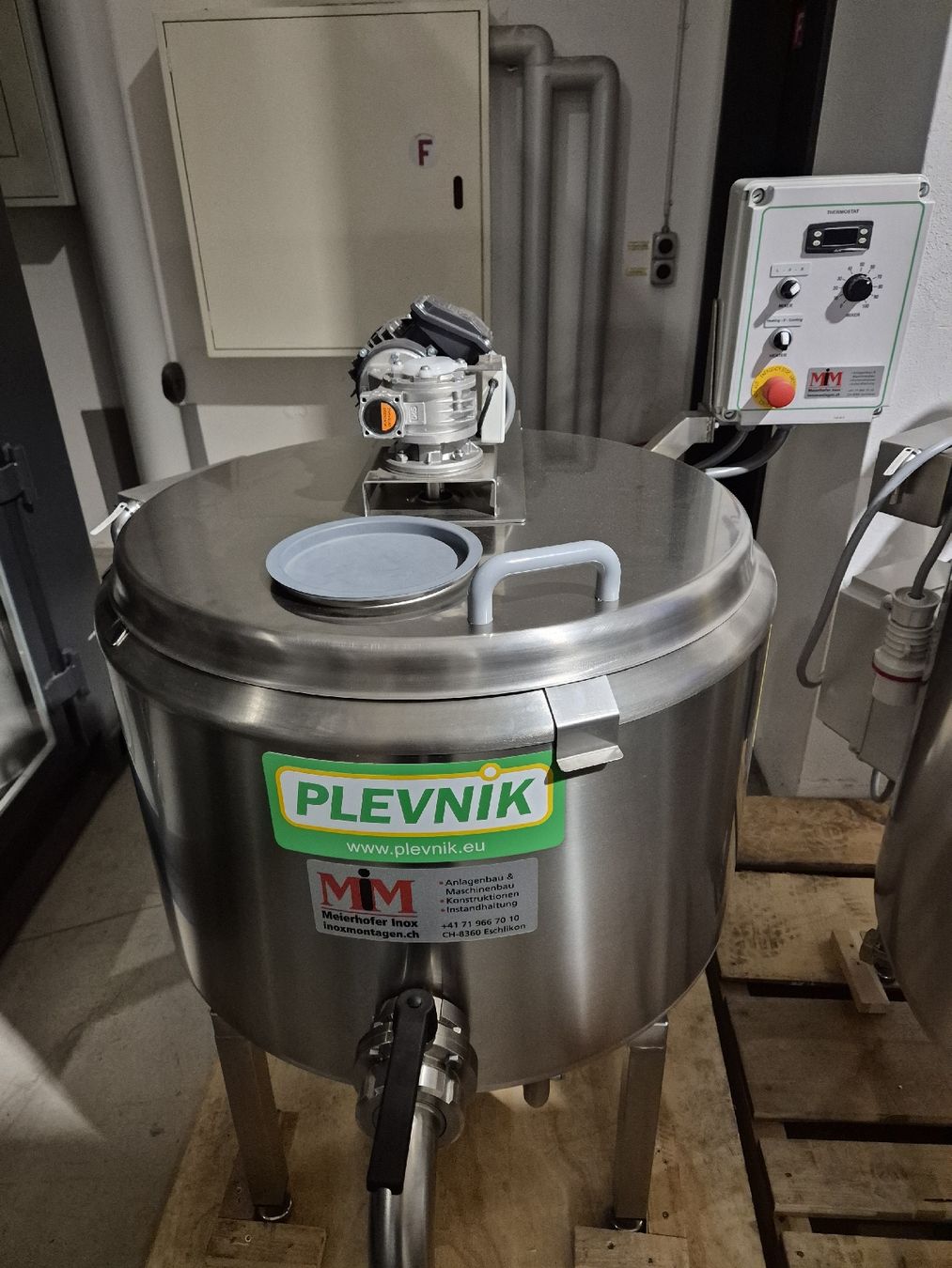 Alle Maschinen: Milchpasteur / Pasteur 100L – Neu (gemäss Beschreibung) aus Eschlikon TG von Meierhofer-Inox