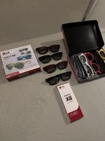 LG 3d Brillen (teils neu ungenutzt / teils gebraucht) 