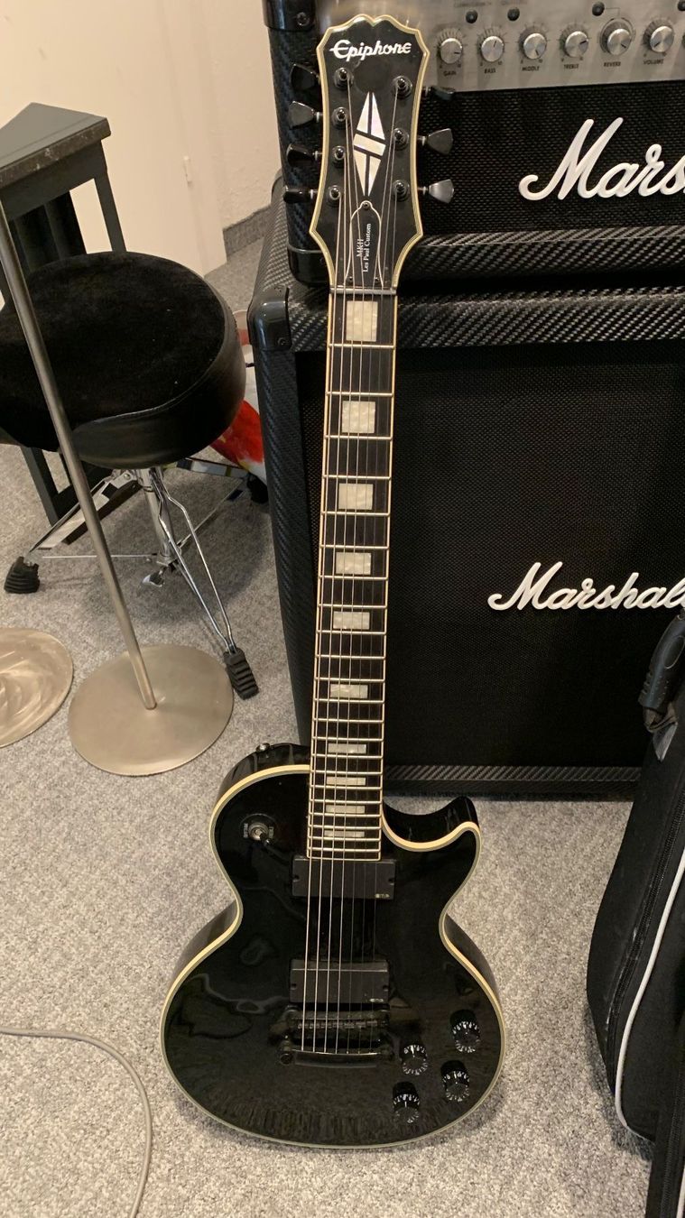 Epiphone Musikinstrumente: Epiphone Trivium matt heafy mk2 les paul custom 7 string – Gebraucht aus Hergiswil NW von opi_san