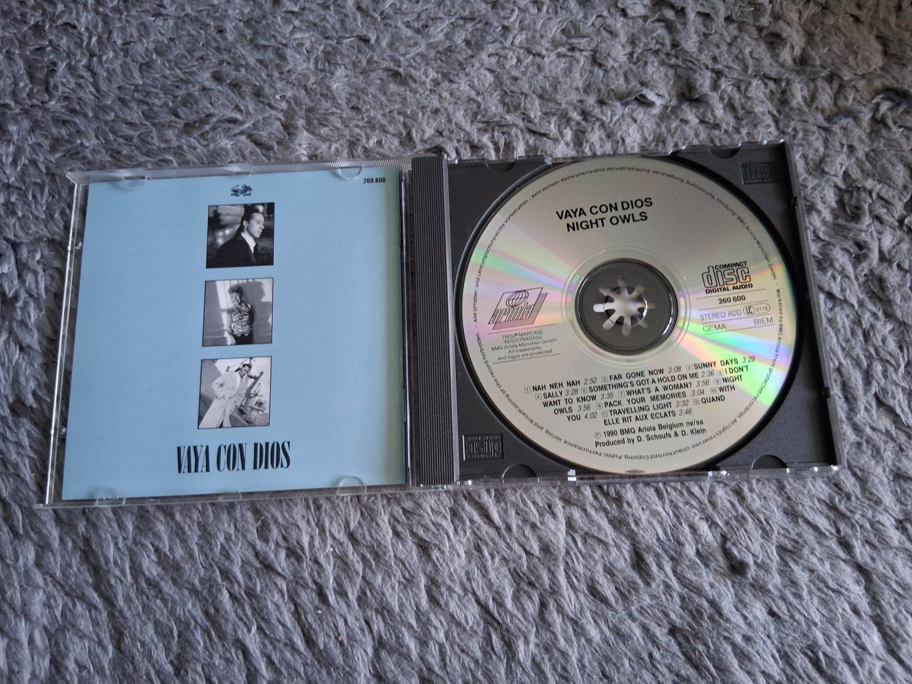 CD: VAYA CON DIOS     NIGHT OWLS     CD – Usato da Wetzikon ZH venduto da Ramones01 2