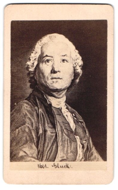 Fotografie & Manifesti: Fotografie Komponist Christoph Willibald – Usato da Berlin venduto da bartko-reher