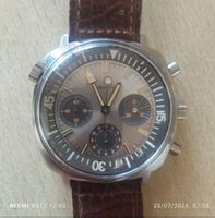 Montre chronographe Zenith acier occasion bon état