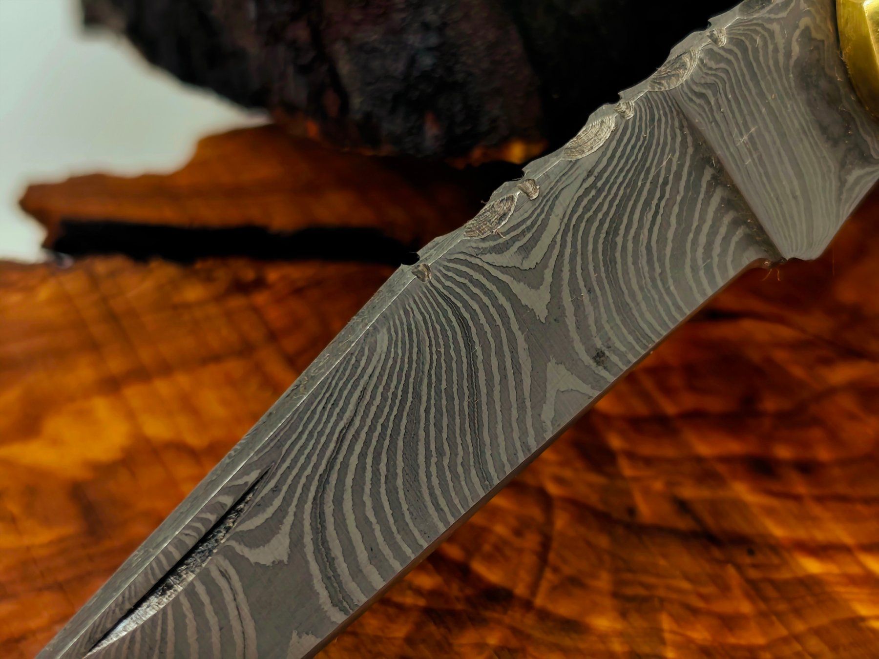 Accessori: Laguiole Damast Messer Klappmesser echtes Damastmesser – Nuovo e nell'imballaggio originale da Arlesheim venduto da Premius_1 6