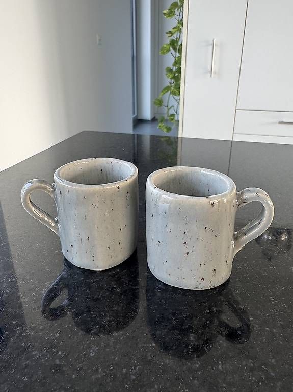 Tazze: Espresso Tassen - selbst getöpfert – Nuovo (secondo la descrizione) da Birsfelden venduto da len_9r2h 1