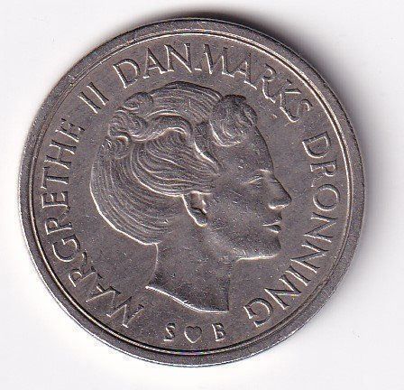 Tutti le monete: Dänemark 5 Kroner 1977 – Usato da Neuchâtel venduto da karlpierrino