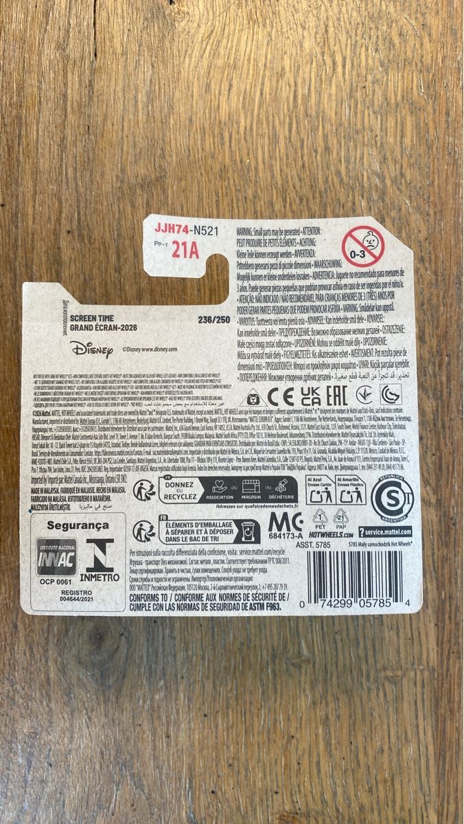 Hot Wheels Modellini d'auto: Hot Wheels Mickey Mouse Car – Nuovo e nell'imballaggio originale da Berg TG venduto da dadukeschlufi 1