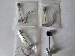 3 Stück Fulgurex Haupt- und 1 Vorsignal, Metall-Mast