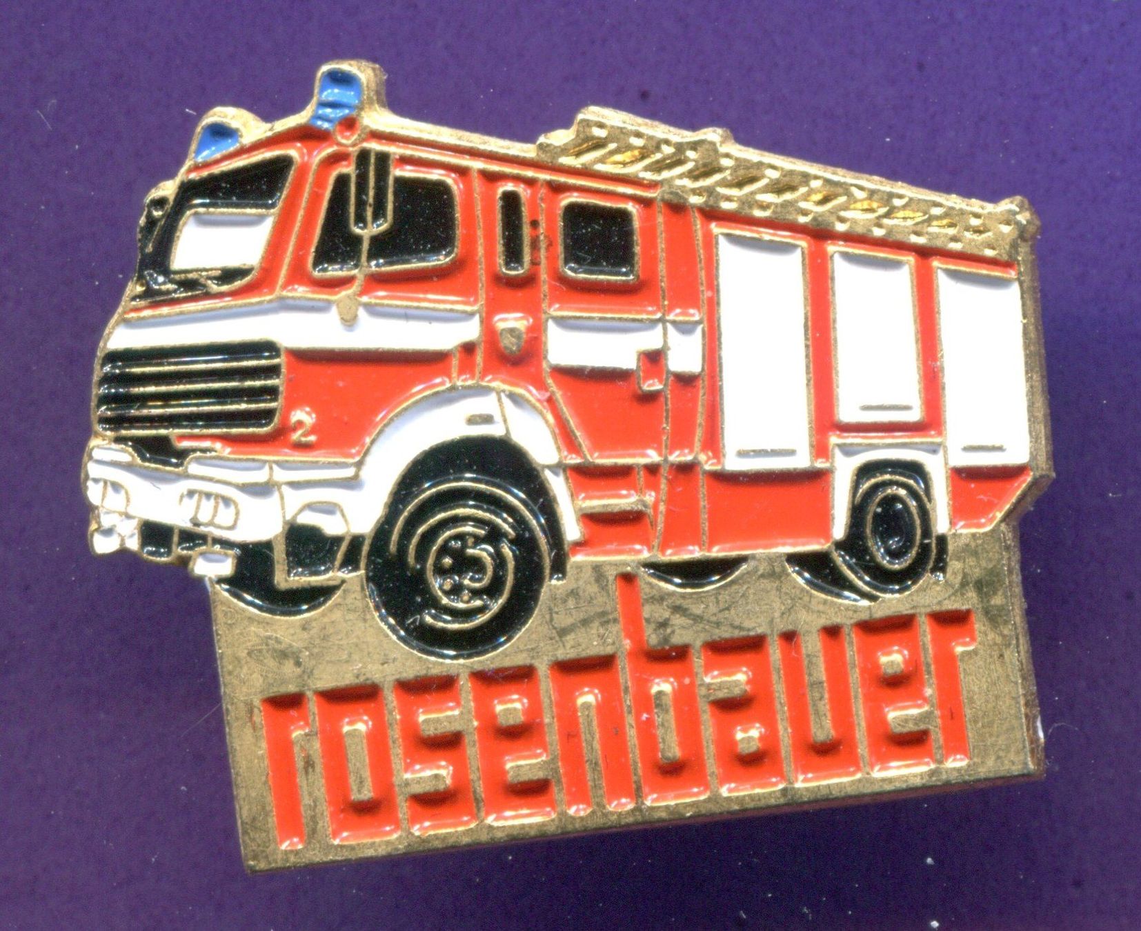 Placchette & Badge: Feuerwehrauto  rosenbauer – Usato da Winterthur venduto da Sammleroase