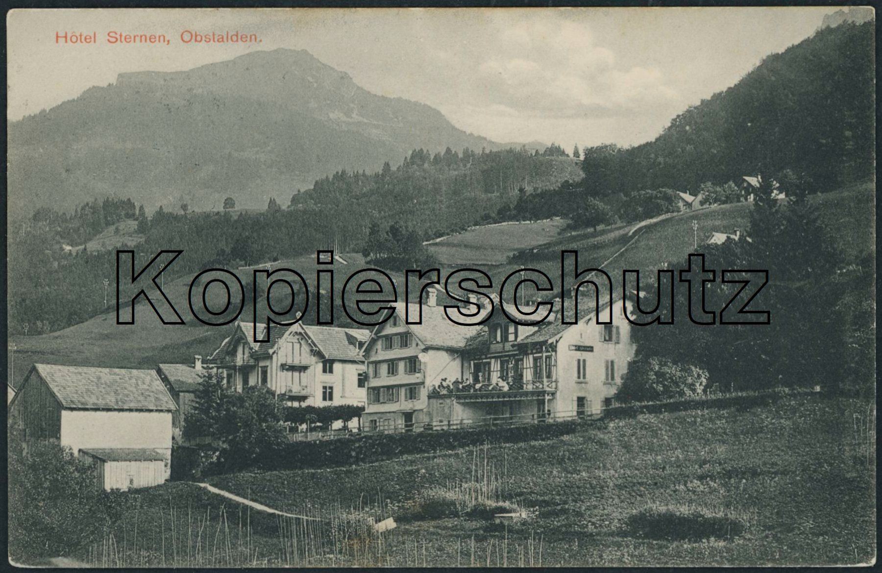 Ansichtskarten: GL Obstalden – Gebraucht aus Schindellegi von leecollect
