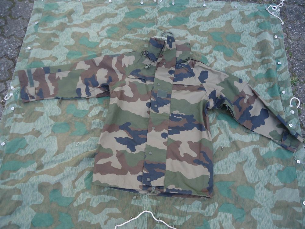 Original Französische Armee Parka Feline T4 S2 Combat Jacke Desert Camo
