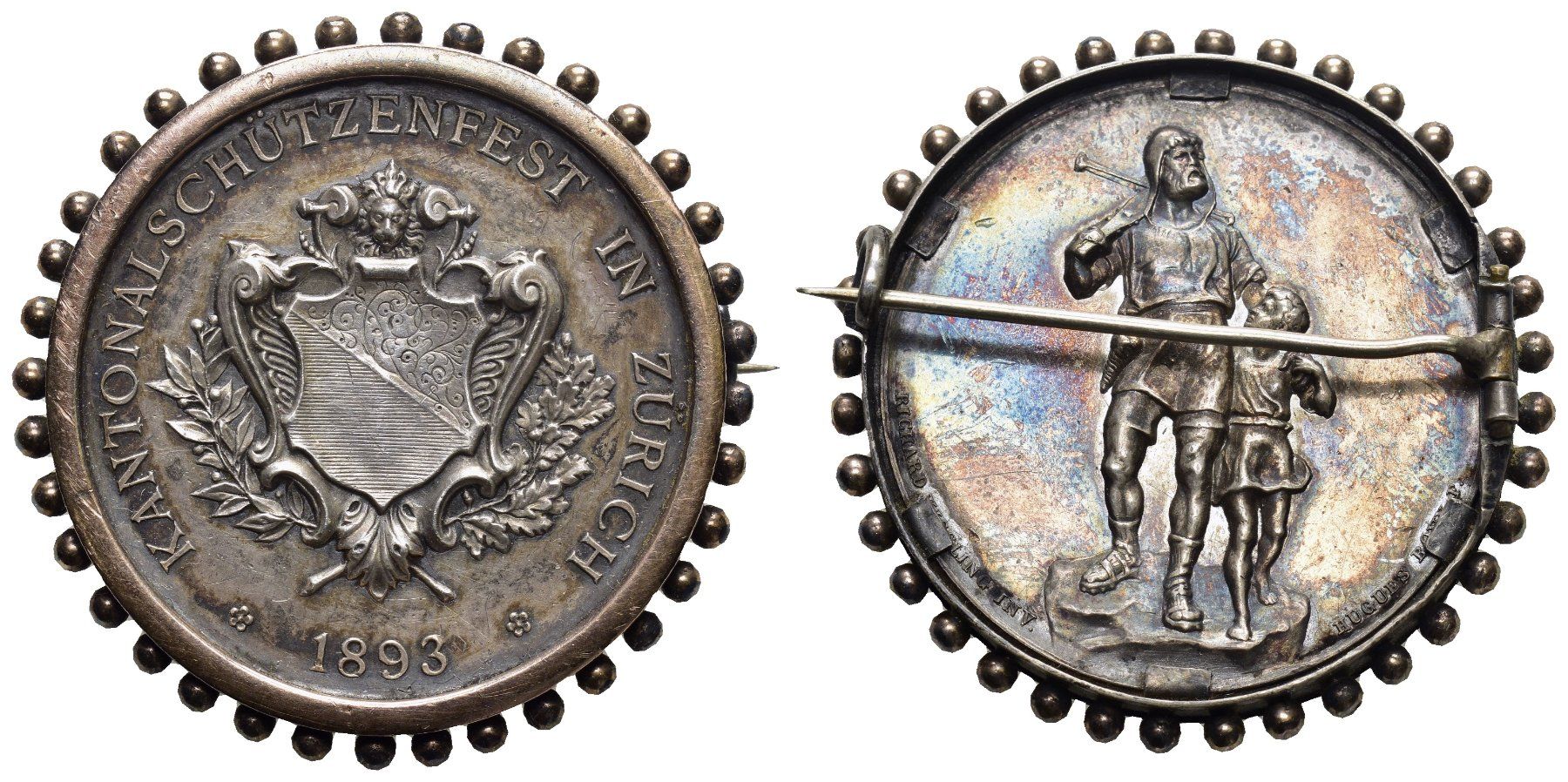 Alle Münzen: Zürich 1893 – Gebraucht aus Bern von numismatictops