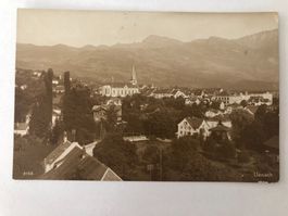 Uznach  - Detailansicht - eher seltene Ansicht 1915