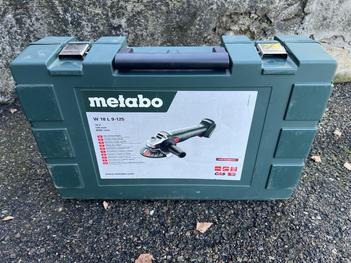 Metabo Tutti gli attrezzi: Metabo Akku Winkelschleifer – Usato da Hefenhofen venduto da der_y7sz