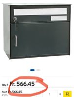 neuer Briefkasten Sirius, für Wandmontage, anthrazit