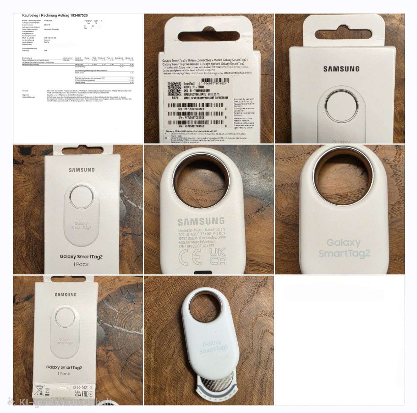 Navigatori: Galaxy SmartTag2 weiss – Nuovo e nell'imballaggio originale da Niederwangen BE venduto da ponterosa57 8