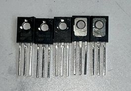 5x BD140 Transistor (PNP)  Nagelneu