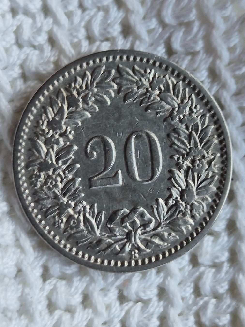 Alle Münzen: 20 Rappen 1908 – Gebraucht aus Contra von Lylou0 1