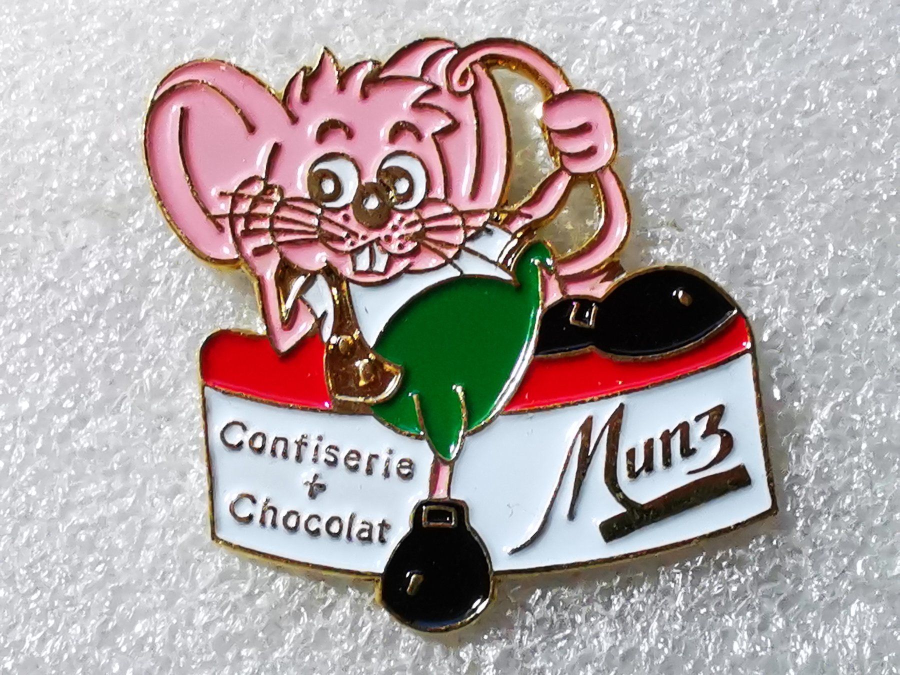 Placchette & Badge: Ansteckpin 41: Munz – Usato da Oppligen venduto da Pin-Fall-Shop
