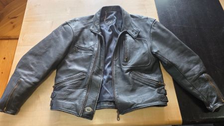 Leder Motorrad Jacke Gr.L