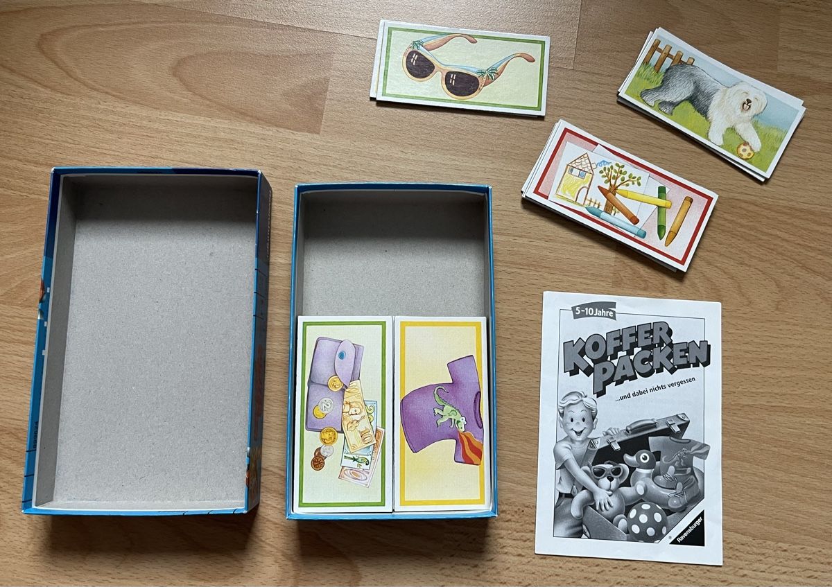 Ravensburger Giochi: Koffer Packen Spiel – Usato da Hünenberg See venduto da spartakus02 2