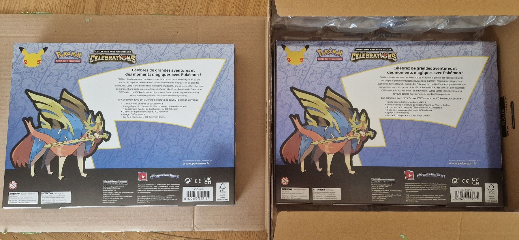 Pokémon Carte collezionabili: Coffrets Célébrations Deluxe Pin – Nuovo e nell'imballaggio originale da Châtelaine venduto da fab_ydz9 1