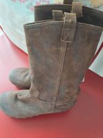 MOMINO Stiefel braun Wildleder Grösse 37 neuwertig
