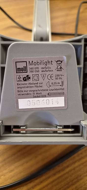 Moll Lampade: Schreibtisch Lampe von Moll – Usato da Buchs SG venduto da nst13 1