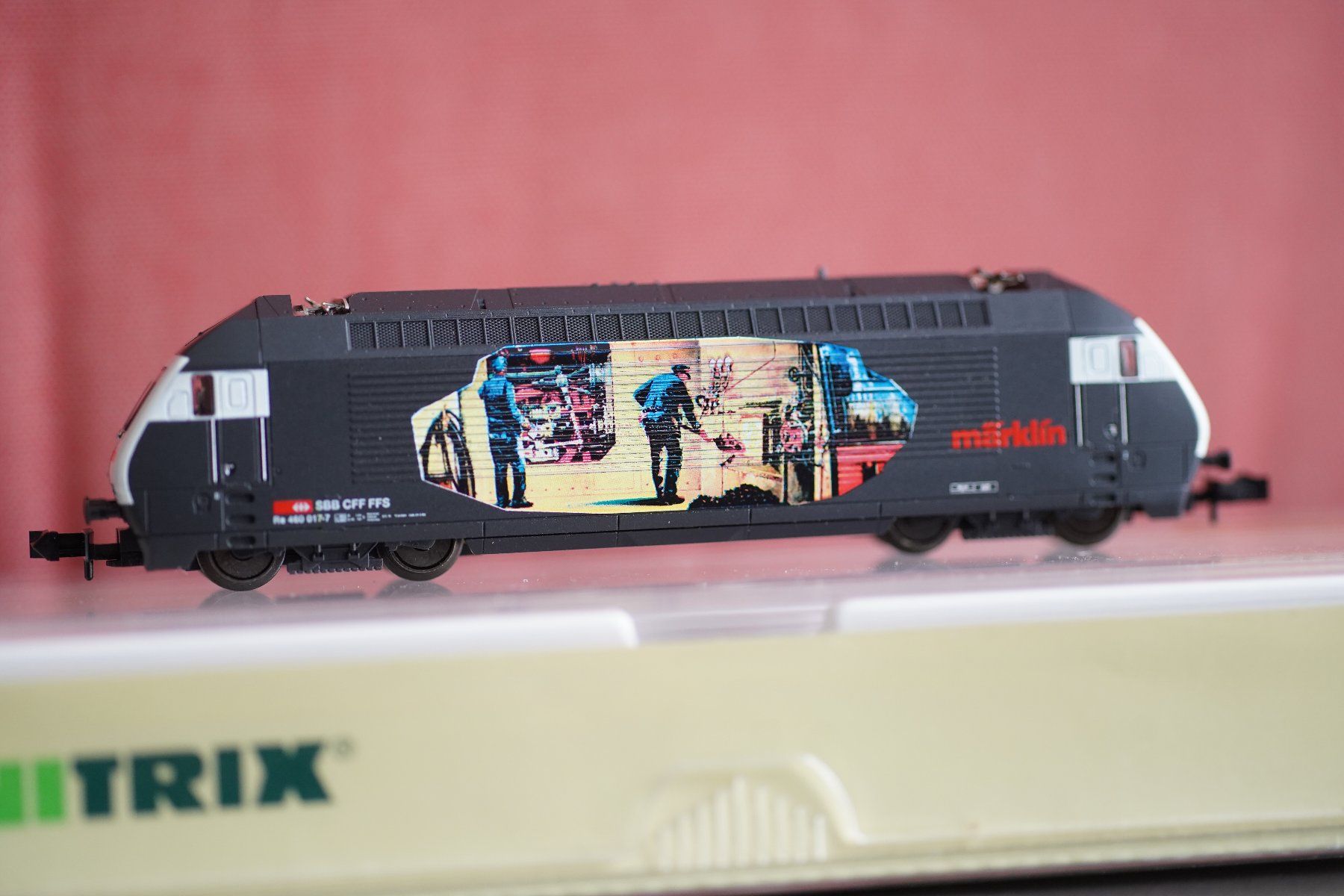 Trix Modellini di ferrovie: Spur n: SBB Re 460 "Heizerlok", Minitrix 12687 – Nuovo e nell'imballaggio originale da Basel venduto da bepebuba