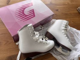 Eislaufschuhe Graf Davos weiss Grösse 32 guter Zustand