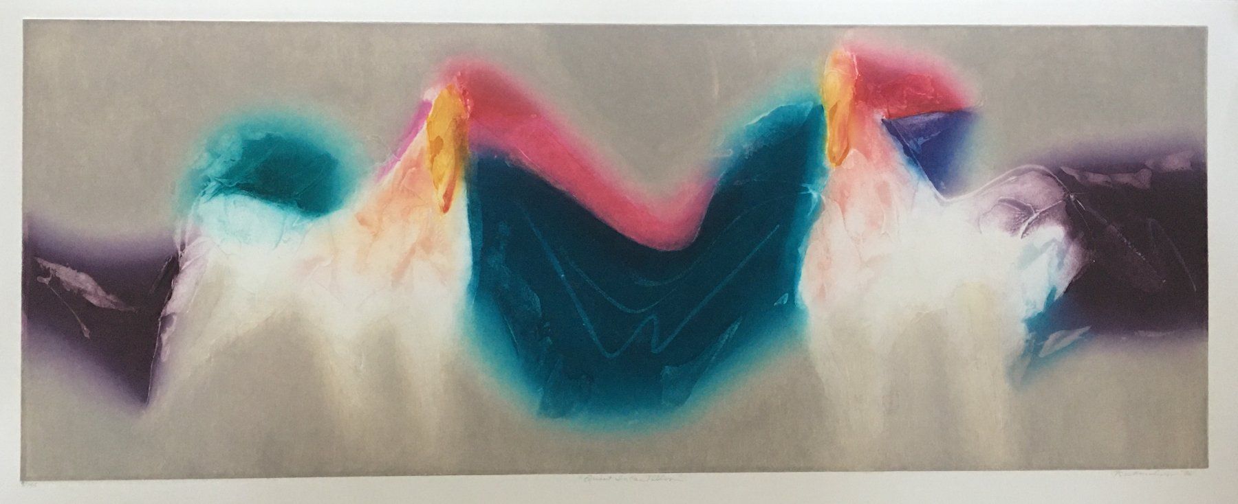 Dipinti: Jean Richardson     "Quiet Incantation"    FARBRADIERUNG – Usato da Nennigkofen venduto da Sommersonnen 5