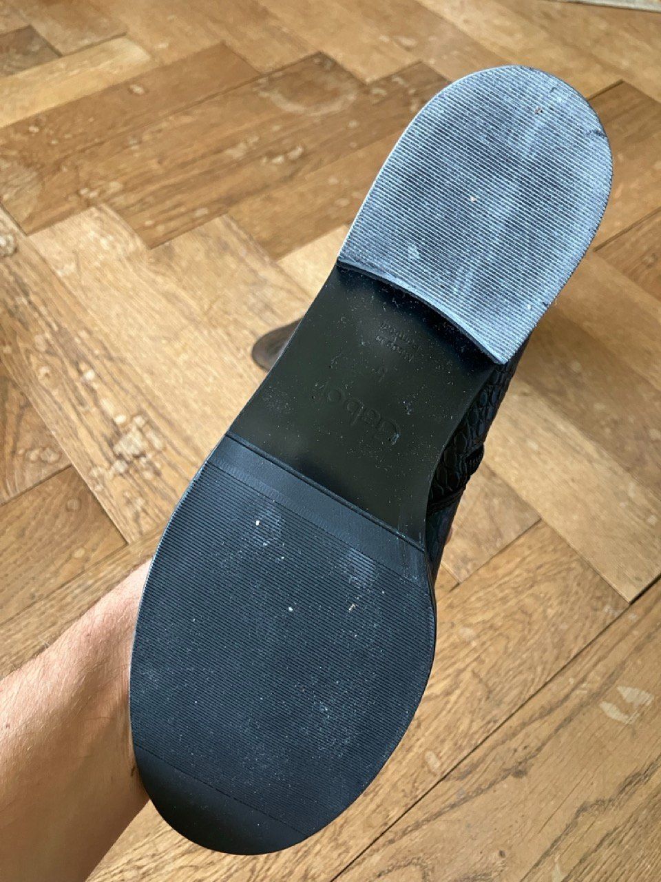 Gabor Scarpe da donna: Stiefel Damen Lederoptik Schwarz - Grösse 38 - Gabor – Nuovo e nell'imballaggio originale da Zürich venduto da minimalist-zh 7