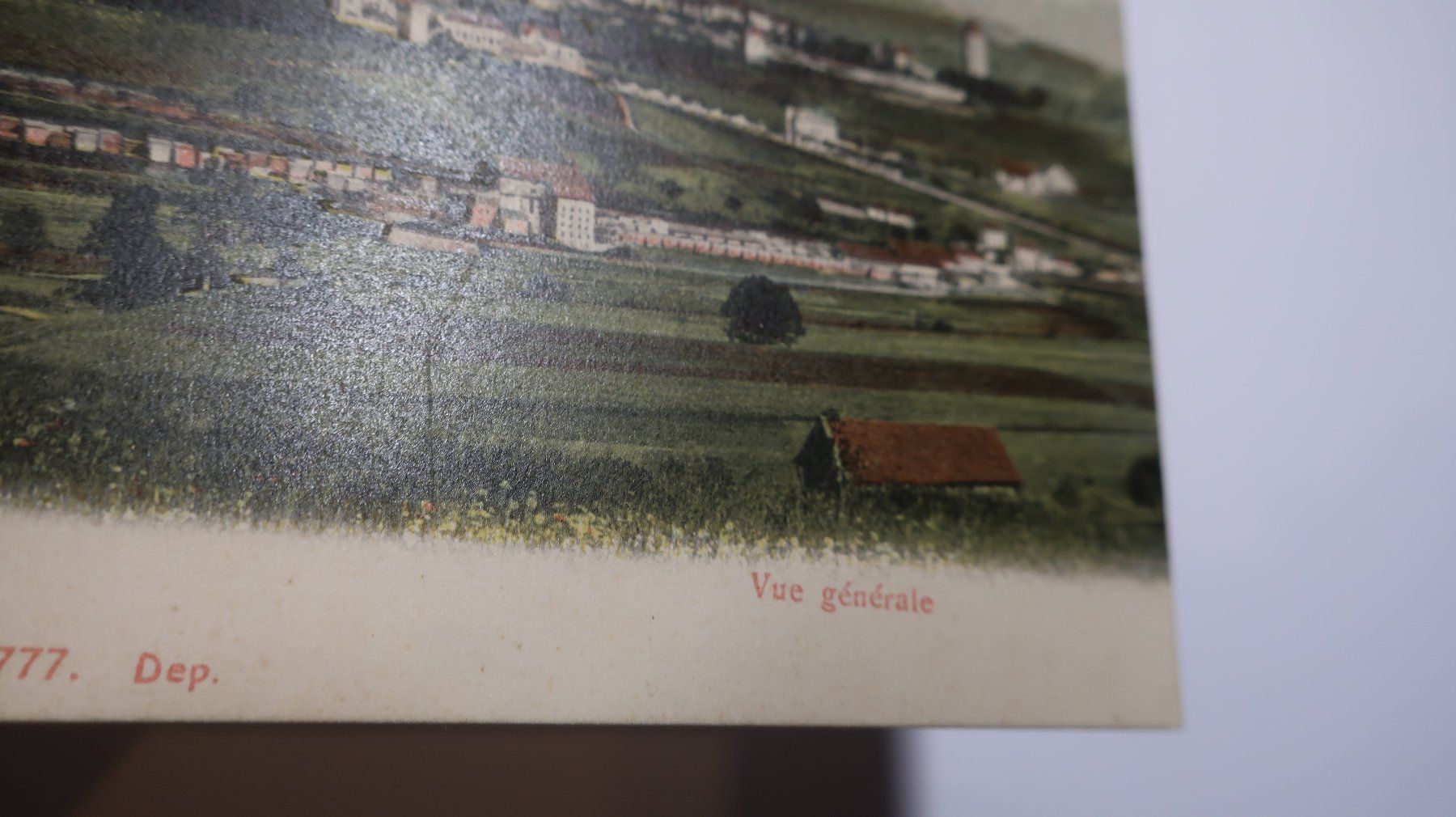 Ansichtskarten: Romont. Vue générale – Gebraucht aus Cormoret von Pascalll2001 2