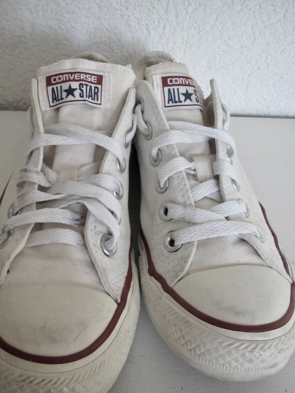 Converse Herrenschuhe: SNEAKER CONVERSE COTON BLANC – Gebraucht aus Murten von Selliot 1