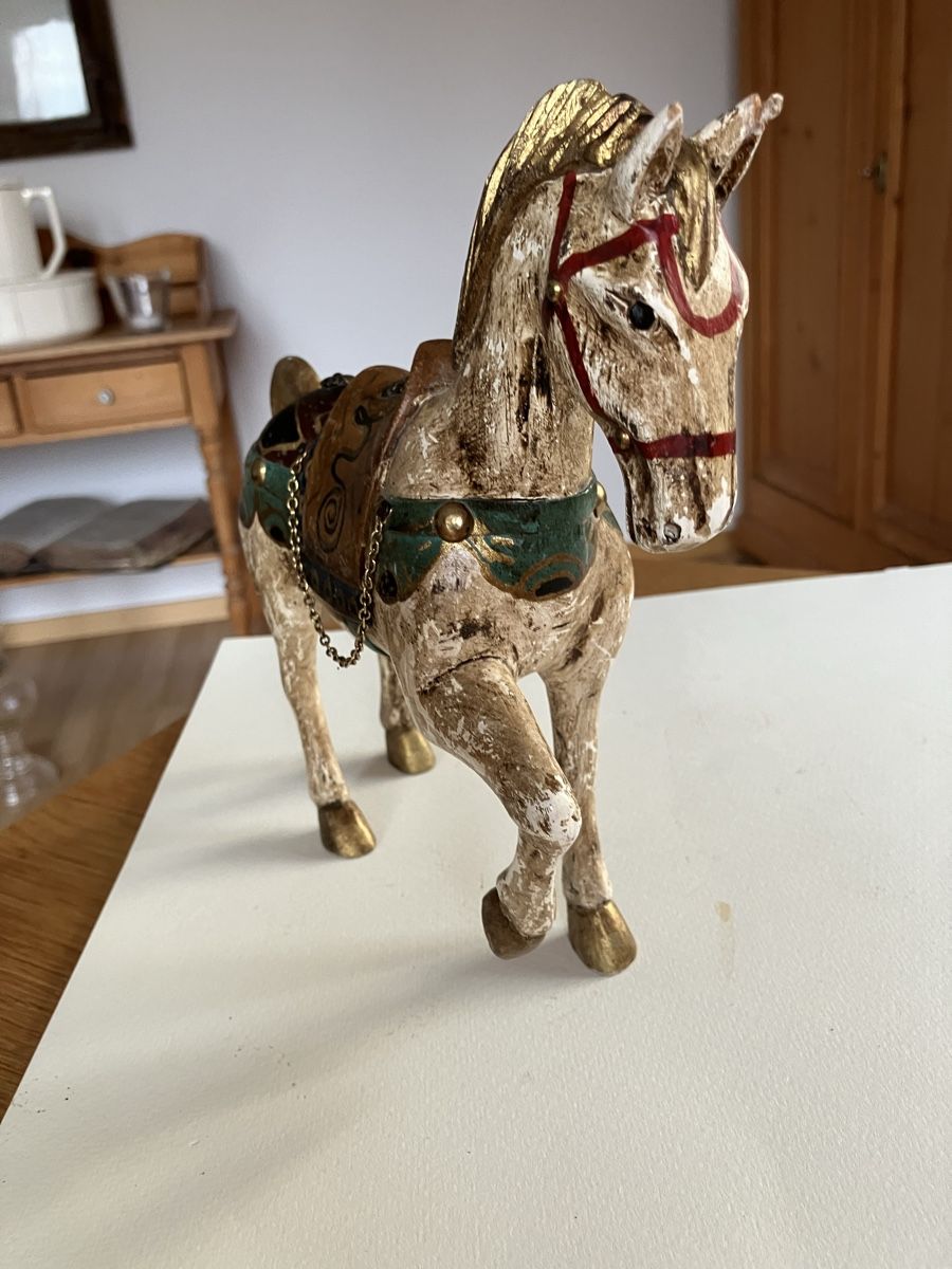 Figuren: Holzpferd  – Gebraucht aus Burgdorf von blume016 2