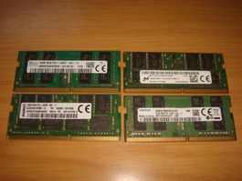 1 Stück 16gb ddr4 2400 RAM für Laptop.