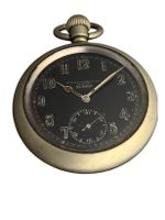Military Pocket Watch / Taschenuhr Hand-Wind