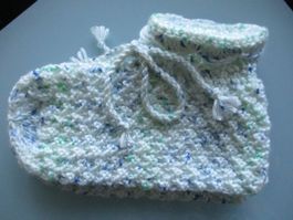 Schöne Bettsocken / Handarbeit / Unikat